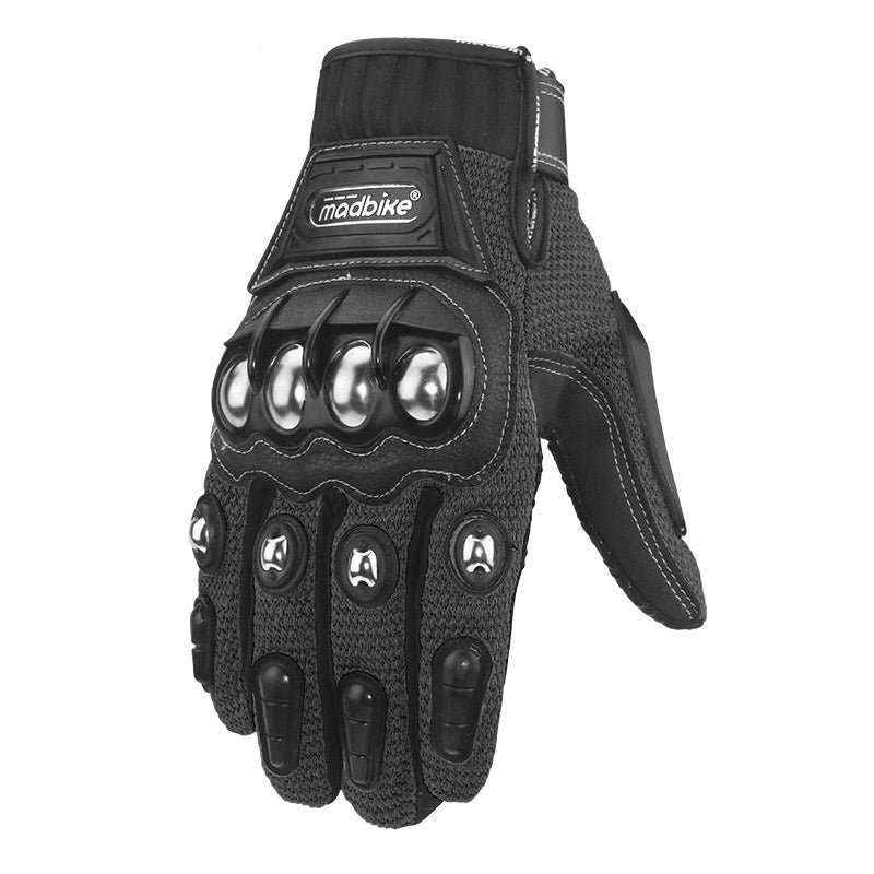 motorcycle cross-country gloves - Black / L