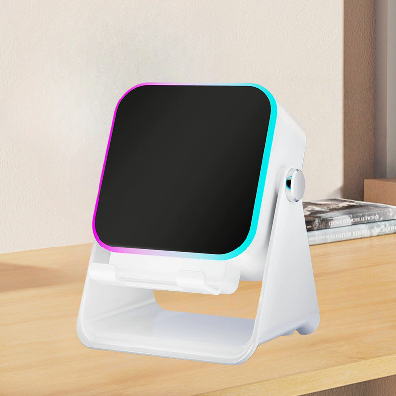 Rotatable Bluetooth Speaker Stand with Built-in Battery - BsBuy