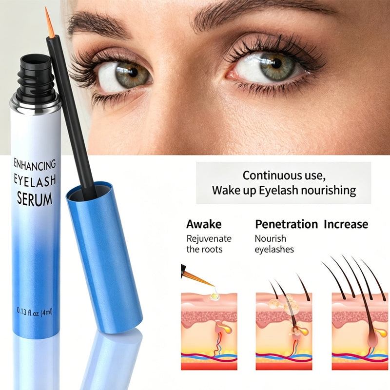 Peptide Eyelash Growth Serum — Longer, Thicker Lashes & Brows (4ml)