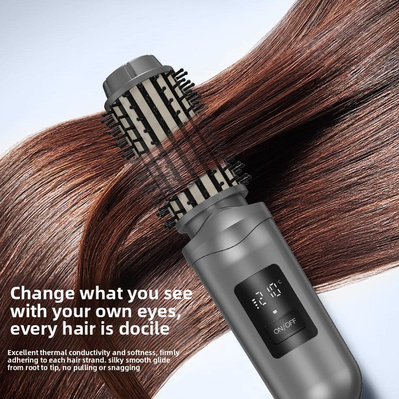 Wireless Negative Ion Hair Straightener Comb – USB Rechargeable - BsBuy