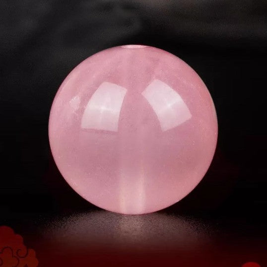 Pink Quartzite Jade Round Beads