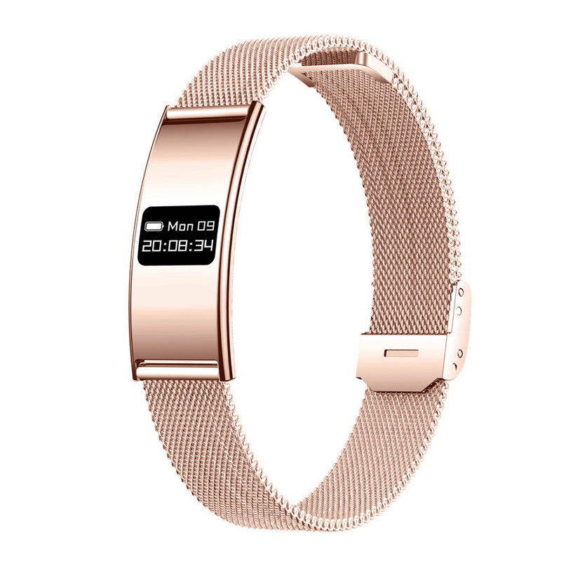 B8 Smart Bracelet, Ultra-Thin Sports Band with Heart Rate, Blood Oxygen, Sleep & Female Menstrual Cycle Health Monitoring - BsBuy