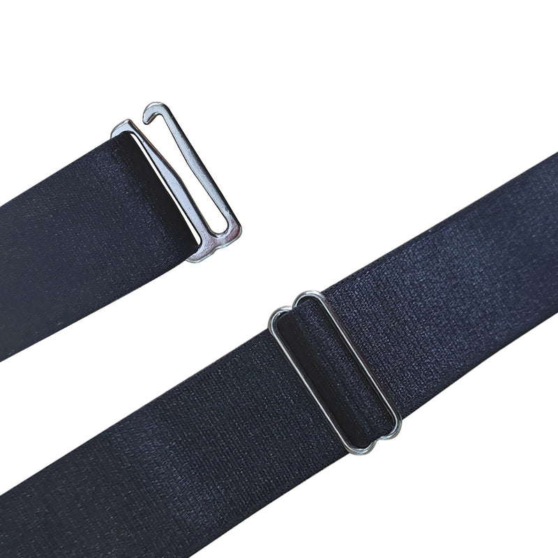 Adjustable Shirt Garter & Anti-Slip Clips | Men & Women | 6-Clip Set - BsBuy
