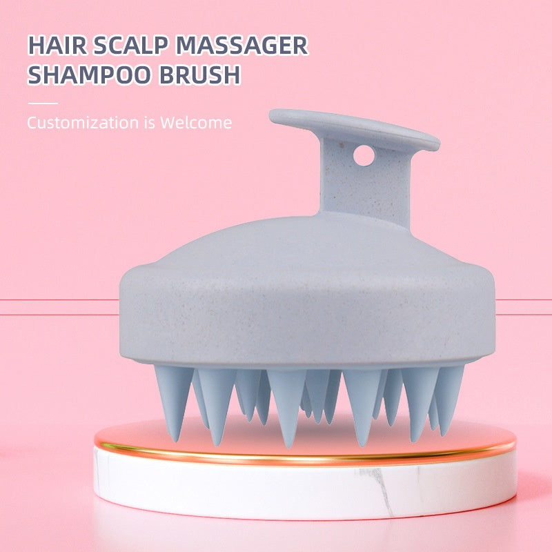 Silicone Scalp Massage & Shampoo Brush | Anti-Itch Hair Wash Brush - BsBuy