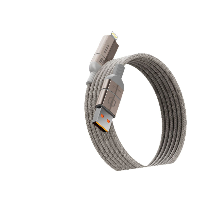 Magnetic Braided 4-in-1 Fast Charging Data Cable - BsBuy