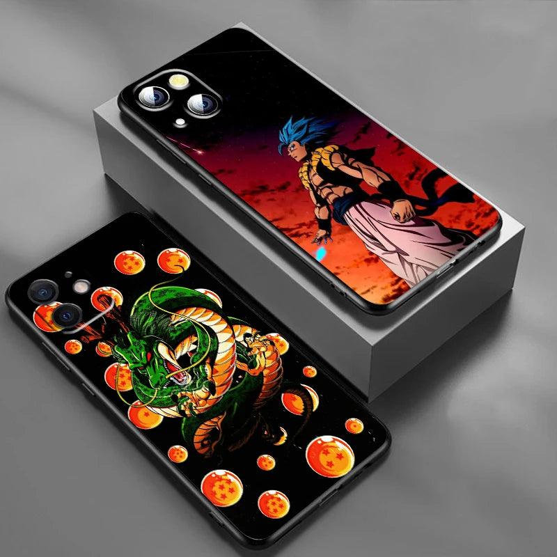 Dragon Ball Z iPhone Case — Japanese Anime Art TPU Phone Cover | iPhone 7 to iPhone 15 Pro Max - BsBuy