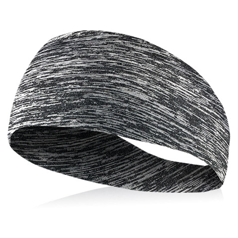Absorbent Cycling Yoga Sport Sweat Headband Men Sweatband For Men and Women Yoga Hair Bands Head Sweat Bands Sports Safety - BsBuy