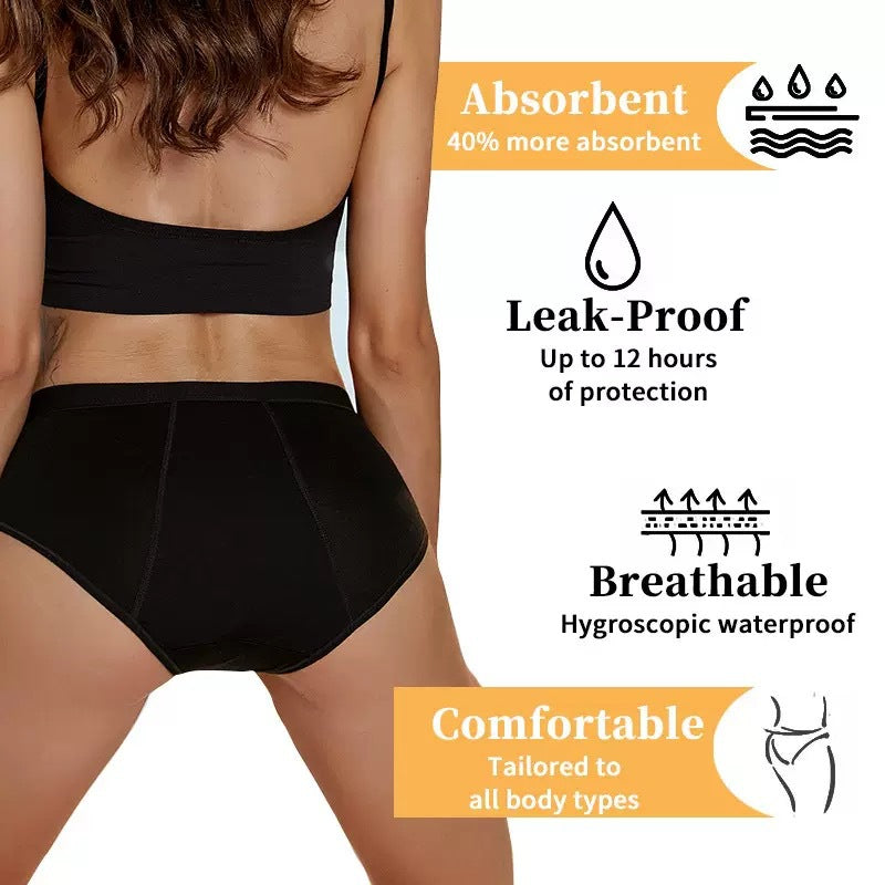Womens Absorbent Menstrual Underwear - BsBuy