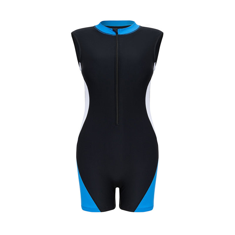 Swimsuit Women One Piece Swimwear Sport Competitive Surfing Wetsuit Bikini Swimwear - BsBuy