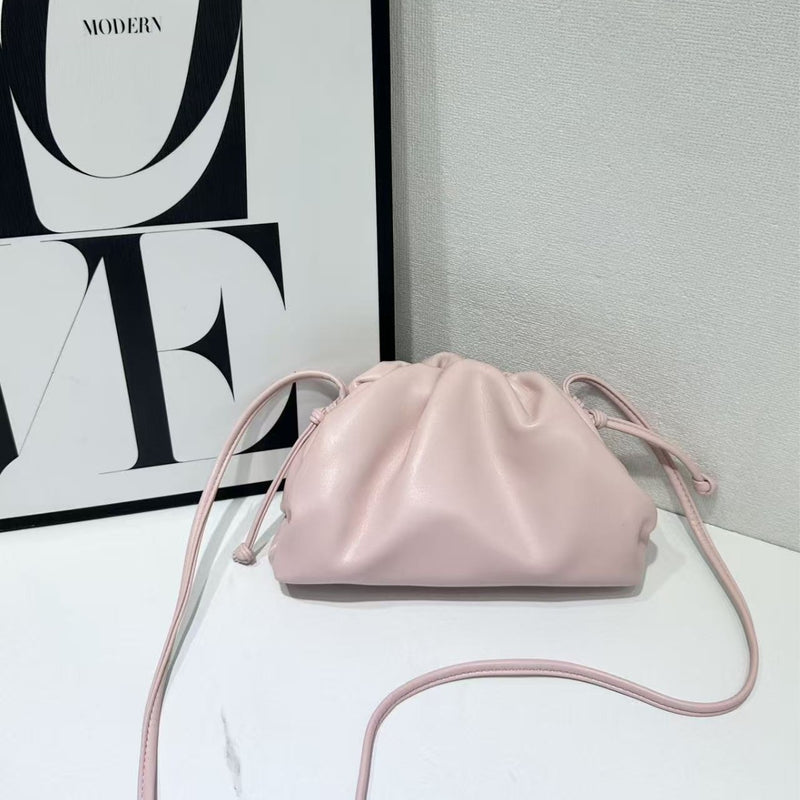 Women’s Pleated Leather Clutch Bag – Versatile Shoulder & Crossbody Bag - BsBuy