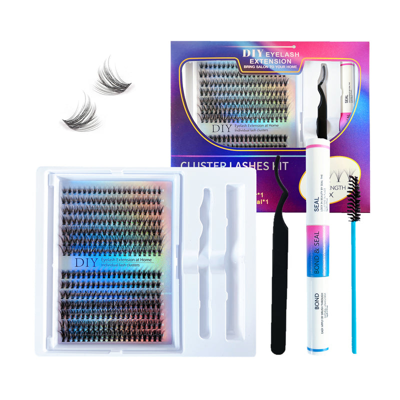 DIY Segmented False Eyelash Clusters with Adhesive - BsBuy