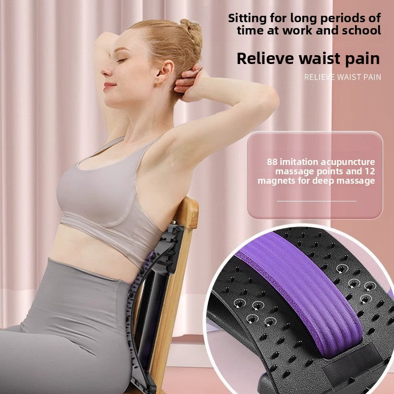 Lumbar Support Back Massager & Spine Corrector - BsBuy