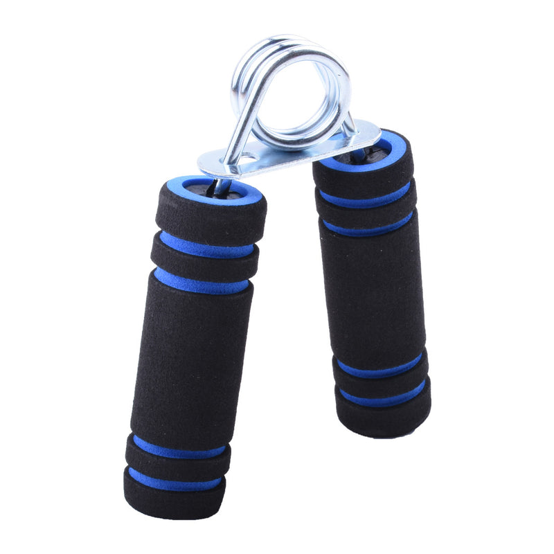 Hand Grip Strengthener — Spring Steel Finger & Forearm Trainer - Blue thread
