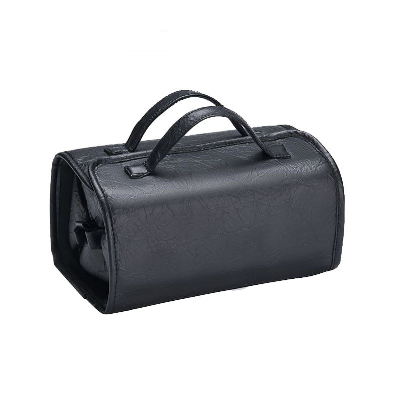 BsBuy 4-in-1 Hanging Travel Wash Bag | PU Leather | Multi-Compartment Toiletry Organiser | 4 Colours