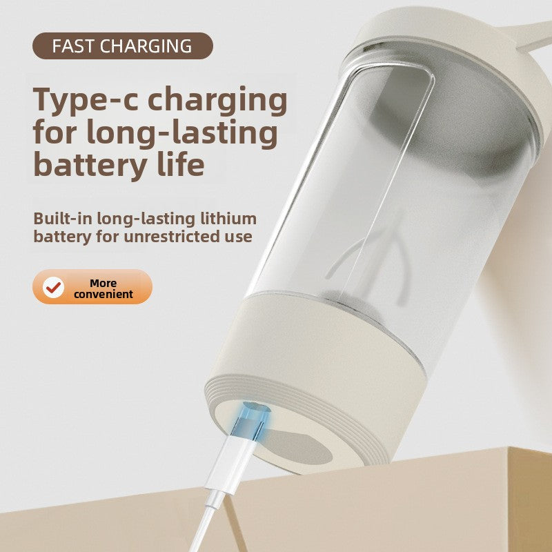 Rechargeable Automatic Self-Mixing Cup – Electric Protein Shaker & Coffee Blender | 400ml | USB - BsBuy