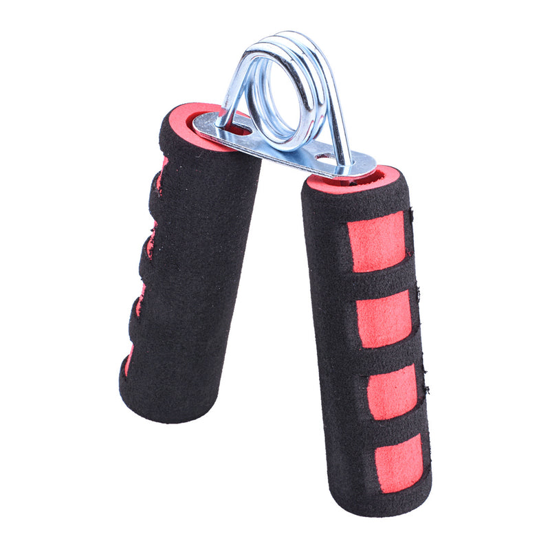 Hand Grip Strengthener — Spring Steel Finger & Forearm Trainer - Black Red