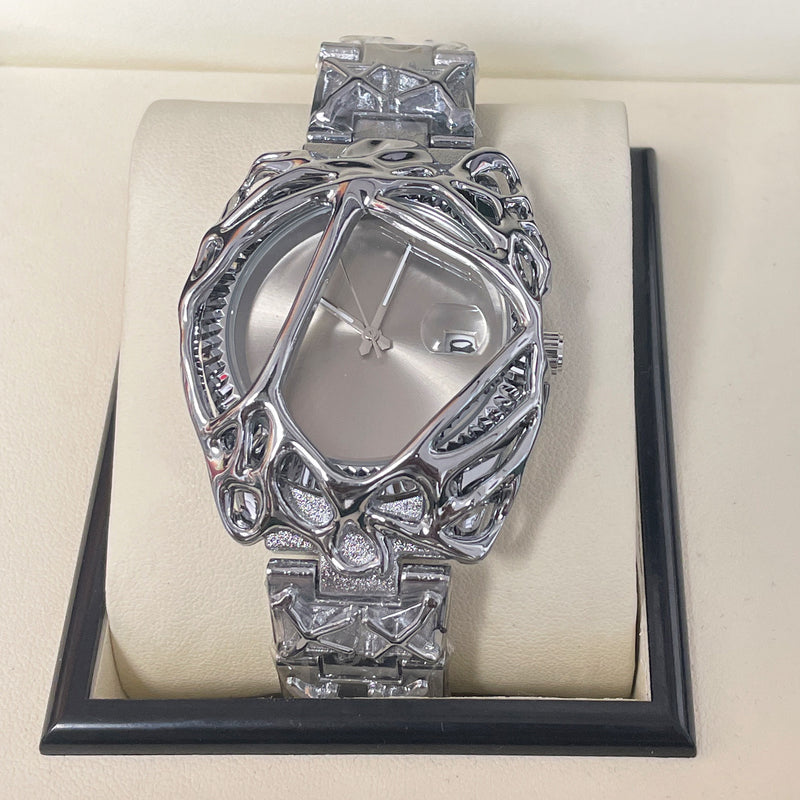 Retro Alien Cobweb Quartz Watch – Y2K Unisex Fashion Watch - BsBuy