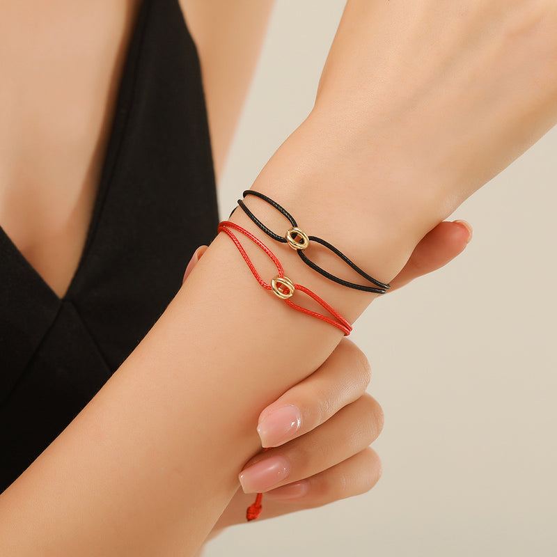 Adjustable Lucky Charm Friendship Bracelet