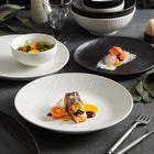 Black and White Ceramic Dishes, Dishes, Home Eating Bowls, Soup Bowls, Fish Plates