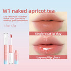 Dual-ended lip gloss with mirror-like shine and non-transfer formula - BsBuy