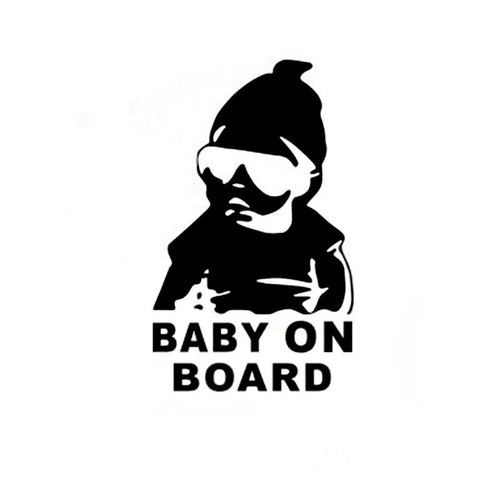 Baby on Board Car Sticker | Bold Safety Warning Decal