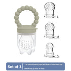 Baby Silicone Fruit Feeder & Teething Pacifier — Safe Food-Grade Soother for 0–3 Years - BsBuy