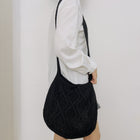 New Bag Knitted Bag Messenger Bag Solid Color Tote Bag Twist Bag Retro Bag Women's Bag Trend - BsBuy