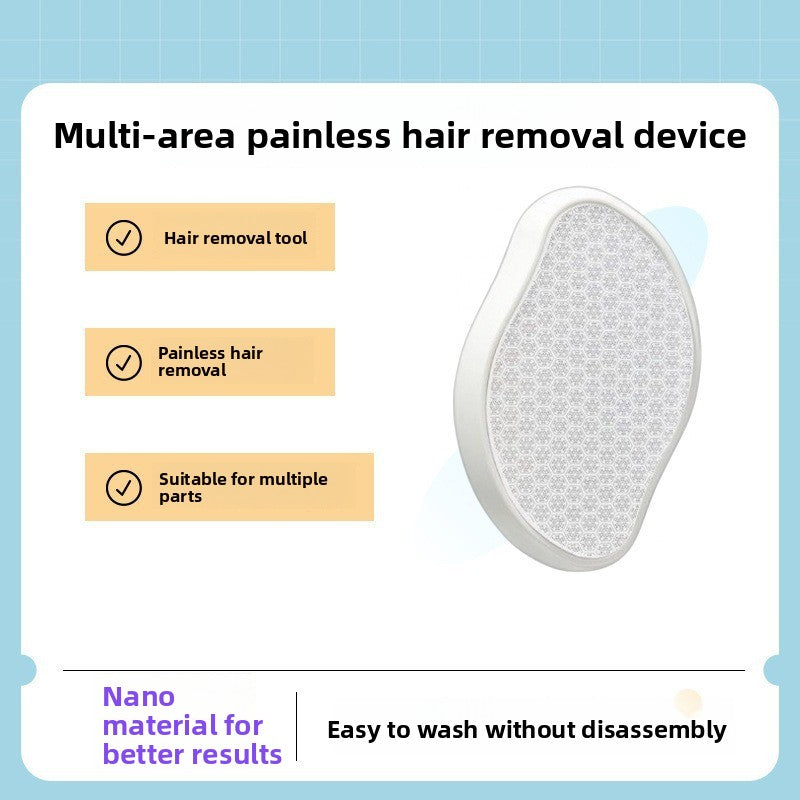 Nano Glass Hair Removal & Exfoliating Tool – Smooth Skin Instantly - BsBuy