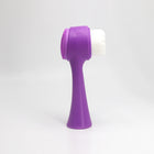 Facial Cleansing Brush – Double-Sided Soft Bristle Silicone - BsBuy