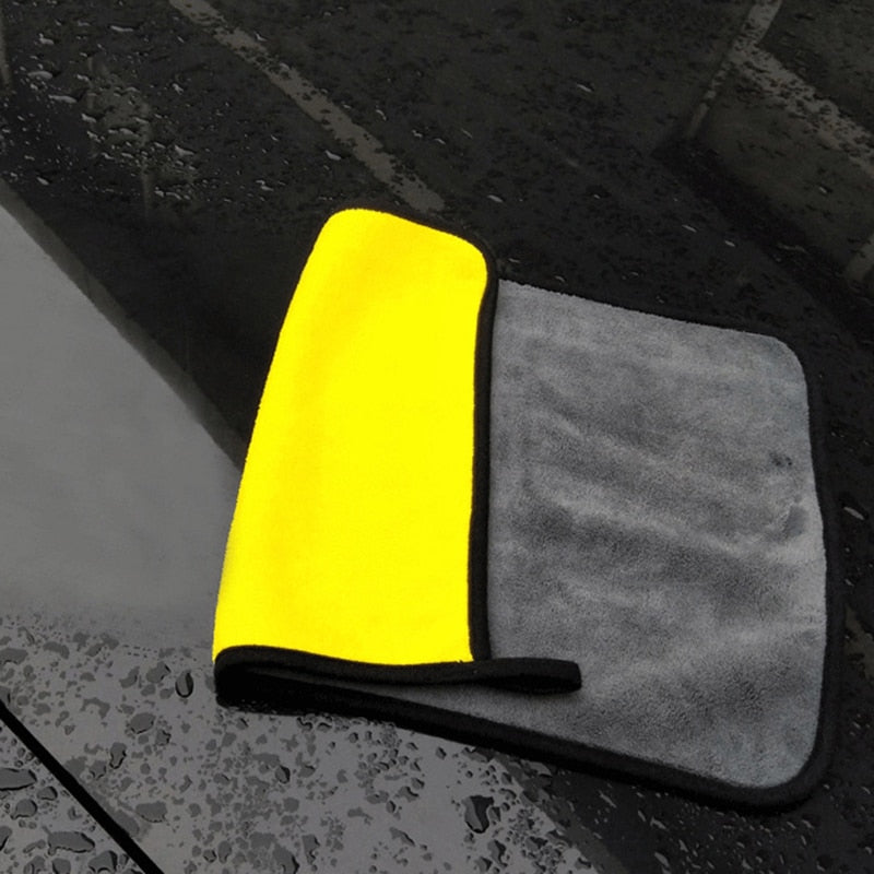 3/5/10 pcs Extra Soft Car Wash Microfiber Towel Car Cleaning Drying Cloth Car Care Cloth Detailing Car WashTowel Never Scrat - BsBuy