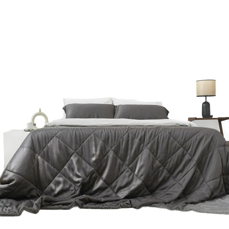 Bamboo Fibre Cooling Quilt | Breathable Summer Duvet | 7 Colours & 3 Sizes - BsBuy