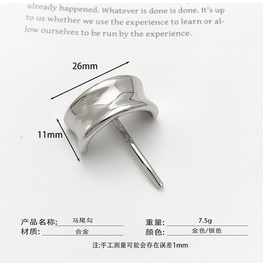 Metal Hair Clips & Hairpins for Women — Elegant Gold & Silver Hair Buckles | 13 Styles - BsBuy