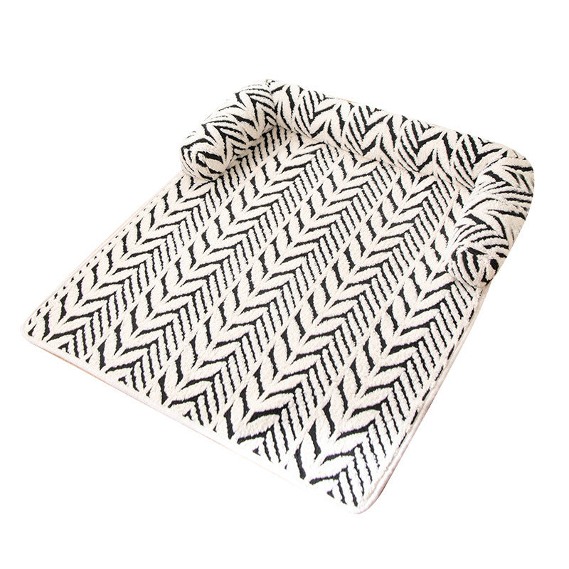 Plush Thick Non-Slip Pet Mat & Dog Bed | Sofa Pad for Cats & Dogs - BsBuy
