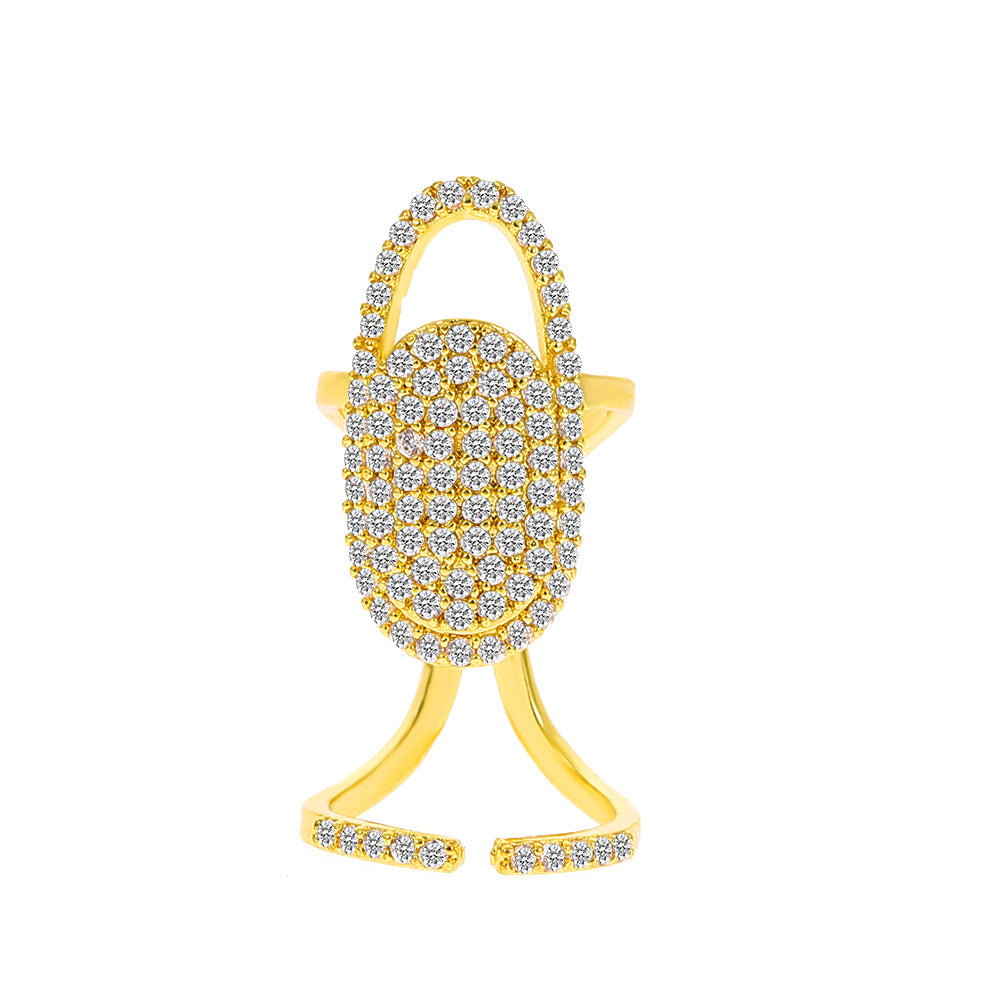 Zircon Nail Ring - BsBuy