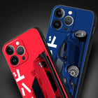 Luxury Phone Case For iPhone 11 12 13 15 14 Pro Max X XR XS 7 8 Plus SE 2020 Black Soft Cover Funda JDM Tokyo Drift Sports Car - BsBuy