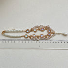 Palace Style Pearl Tassel Necklace Cat Eye Pearl Diamond Clavicle Chain Lolita Jewelry