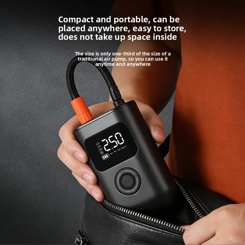 Portable Digital Car Tyre Inflator – Wireless Charging & Power Bank - BsBuy