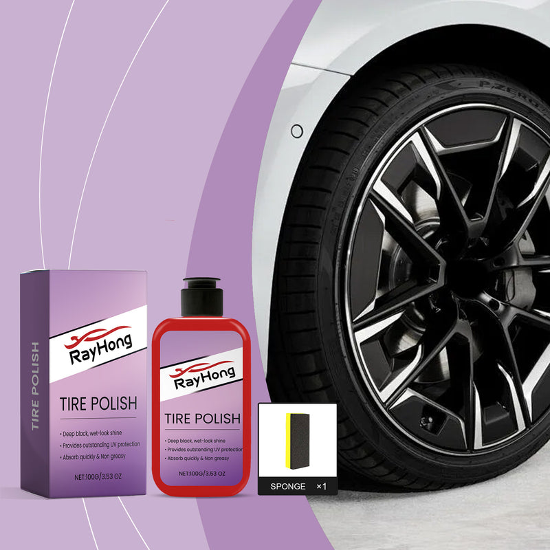 Automobile Tire Polishing Paste, Tire Cleaning, Rust Removal, Polishing, Brightening And Anti-Stain Wheel Retreading Paste - BsBuy