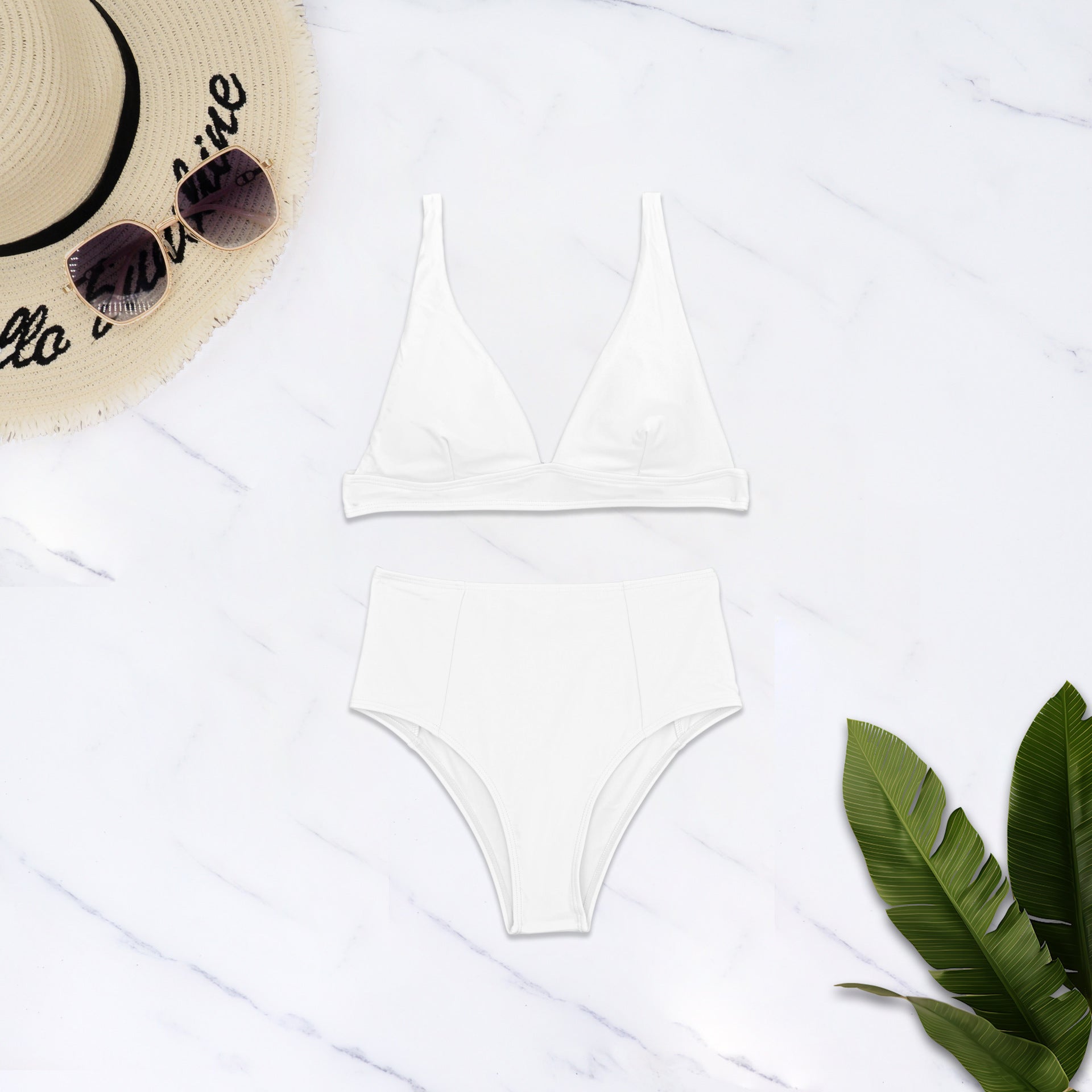 High-Waisted Separated Bikini Swimwear - BsBuy