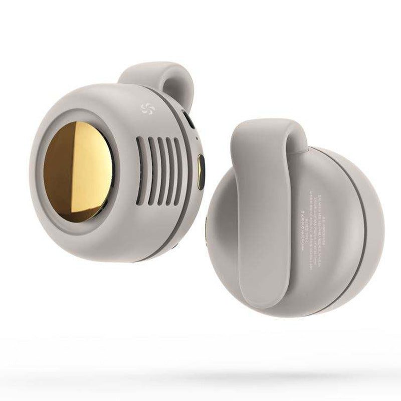 Portable Clip-On Mini Bladeless Fan – USB Rechargeable, Handheld or Waist Clip - BsBuy