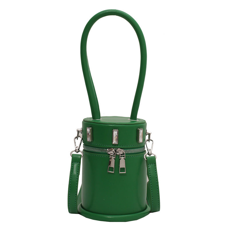 Women's Bag Fashion Handbag Bag New Trend Messenger Bag Cylinder Mobile Phone Bag  Shoulder Bag - BsBuy