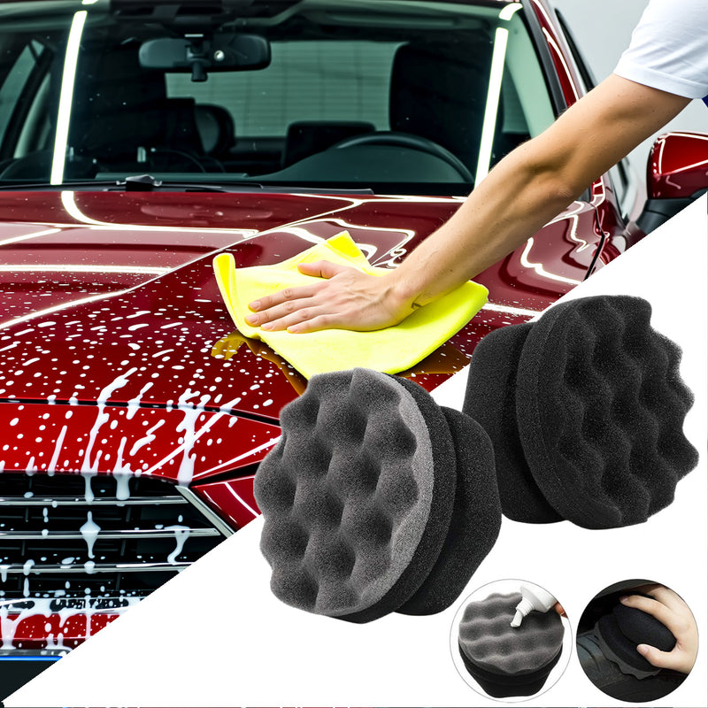 Car Polishing Sponge Wheel – Self-Adhesive Scratch-Free Pad for Polishing Machines | 2 Sizes - BsBuy
