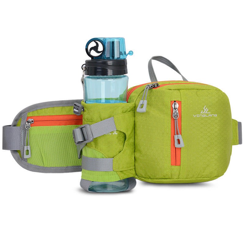 Multifunctional Sports Waist Pack with Water Bottle Holder - BsBuy