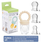 Baby Silicone Fruit Feeder & Teething Pacifier — Safe Food-Grade Soother for 0–3 Years - BsBuy