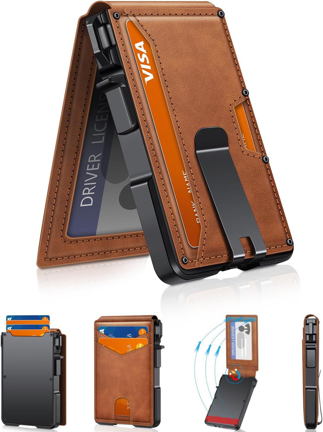 Metal RFID Card Holder Wallet - BsBuy