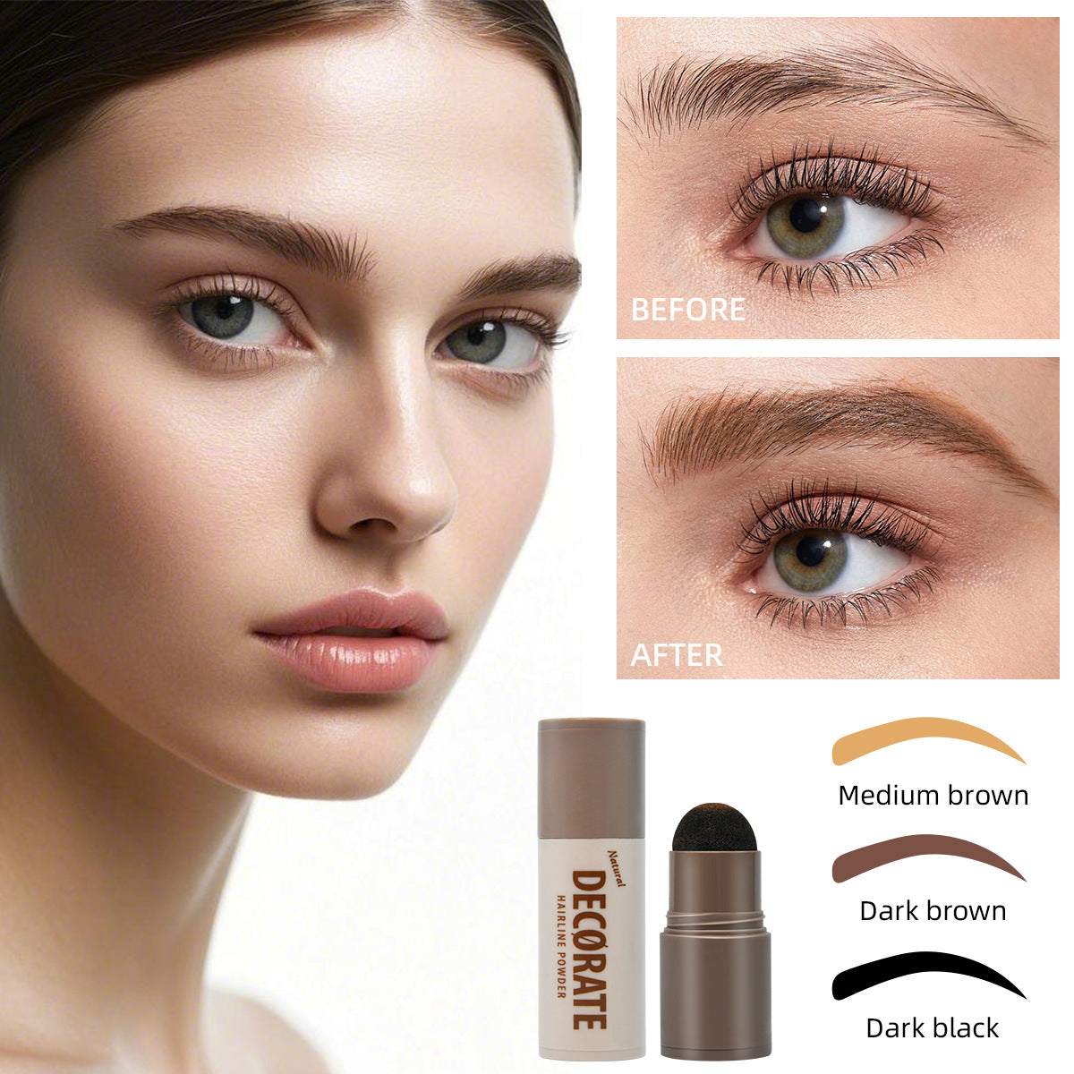 Natural Hairline Enhancing Powder - BsBuy