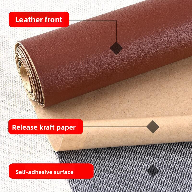 Leather Repair Patches for Sofas and Leather Chairs with Adhesive Backing - BsBuy
