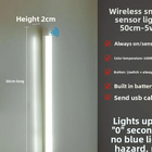 Rechargeable LED Cabinet Light – Motion Sensor Under-Cabinet Strip Light - 1w / 50cm-5w white light