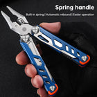 Compact Folding Multi-Tool with Pliers & Blade, Portable Camping & Vehicle Emergency Tool - BsBuy