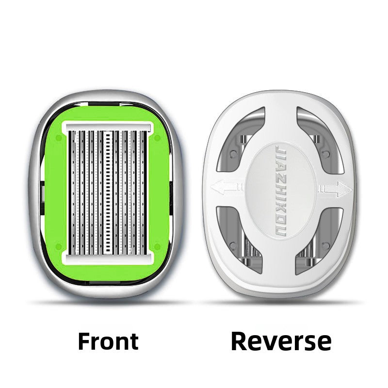 8-Layer Blade Manual Shaver – Precision Hair Removal with Travel Case - BsBuy